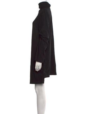 Ground Y by Yohji Yamamoto Turtleneck Mini Dress
