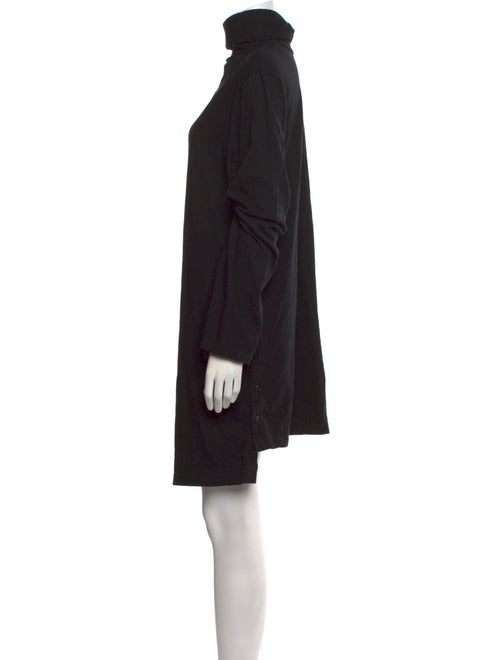 Ground Y by Yohji Yamamoto Turtleneck Mini Dress