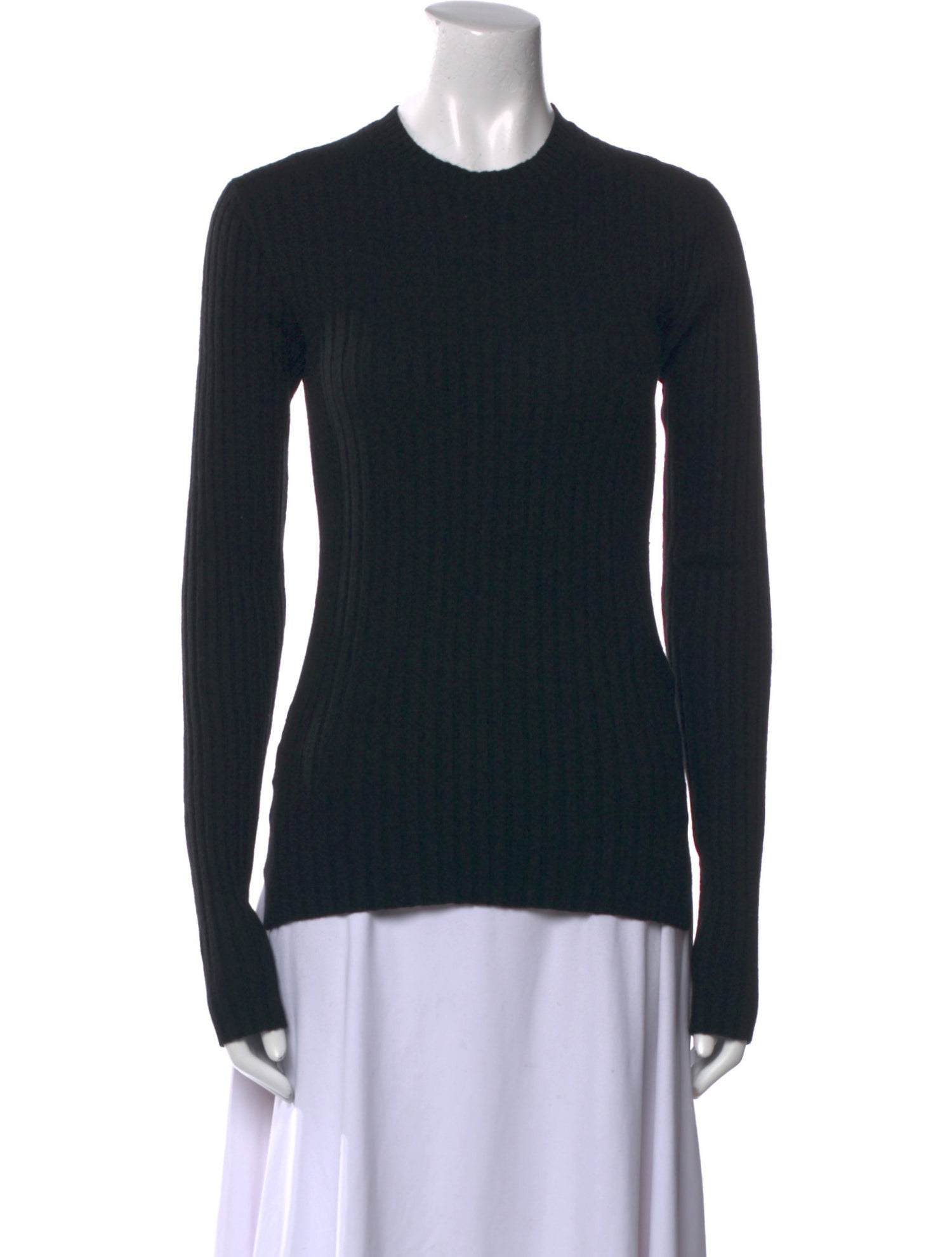 Ground Y by Yohji Yamamoto Wool Crew Neck Sweater