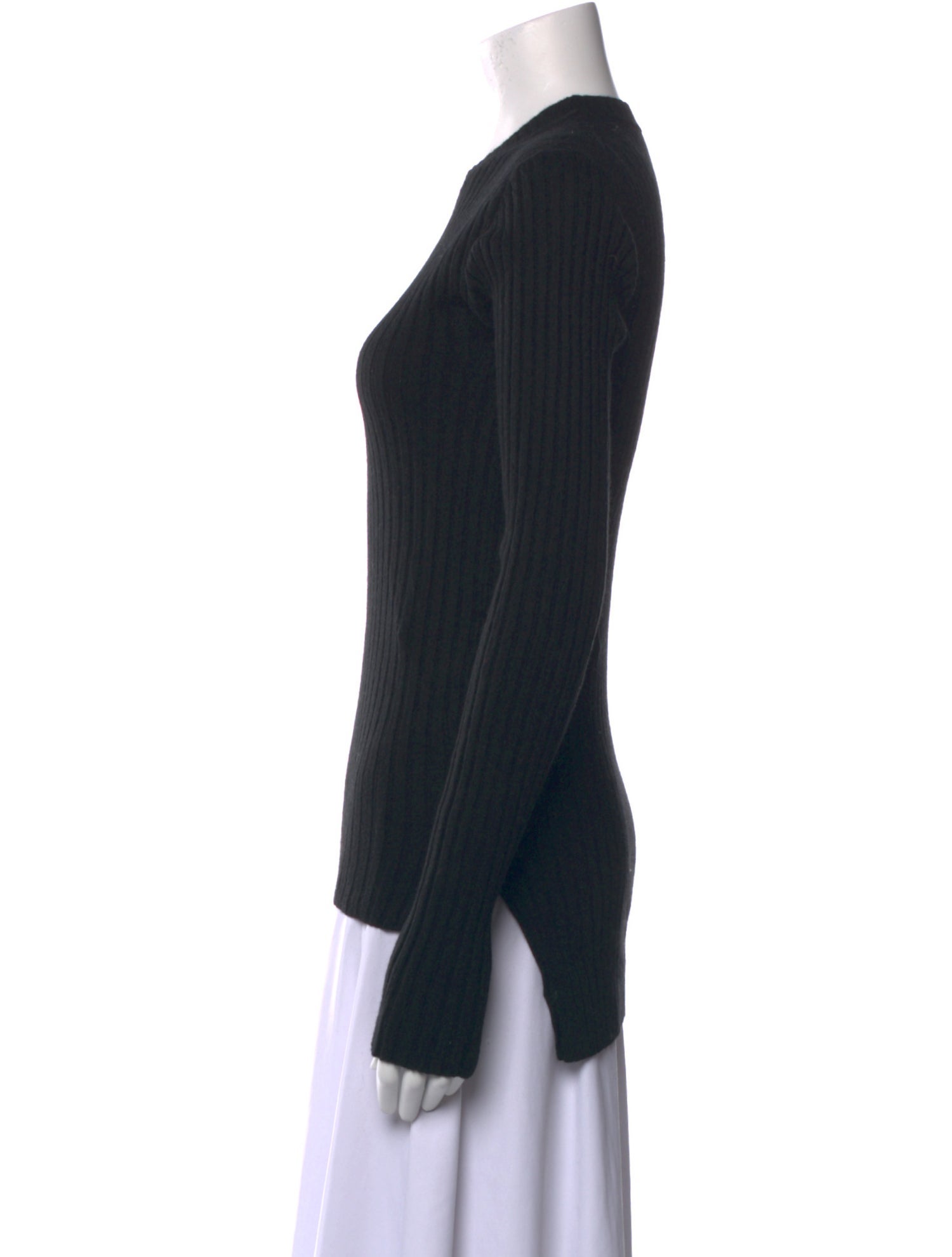 Ground Y by Yohji Yamamoto Wool Crew Neck Sweater