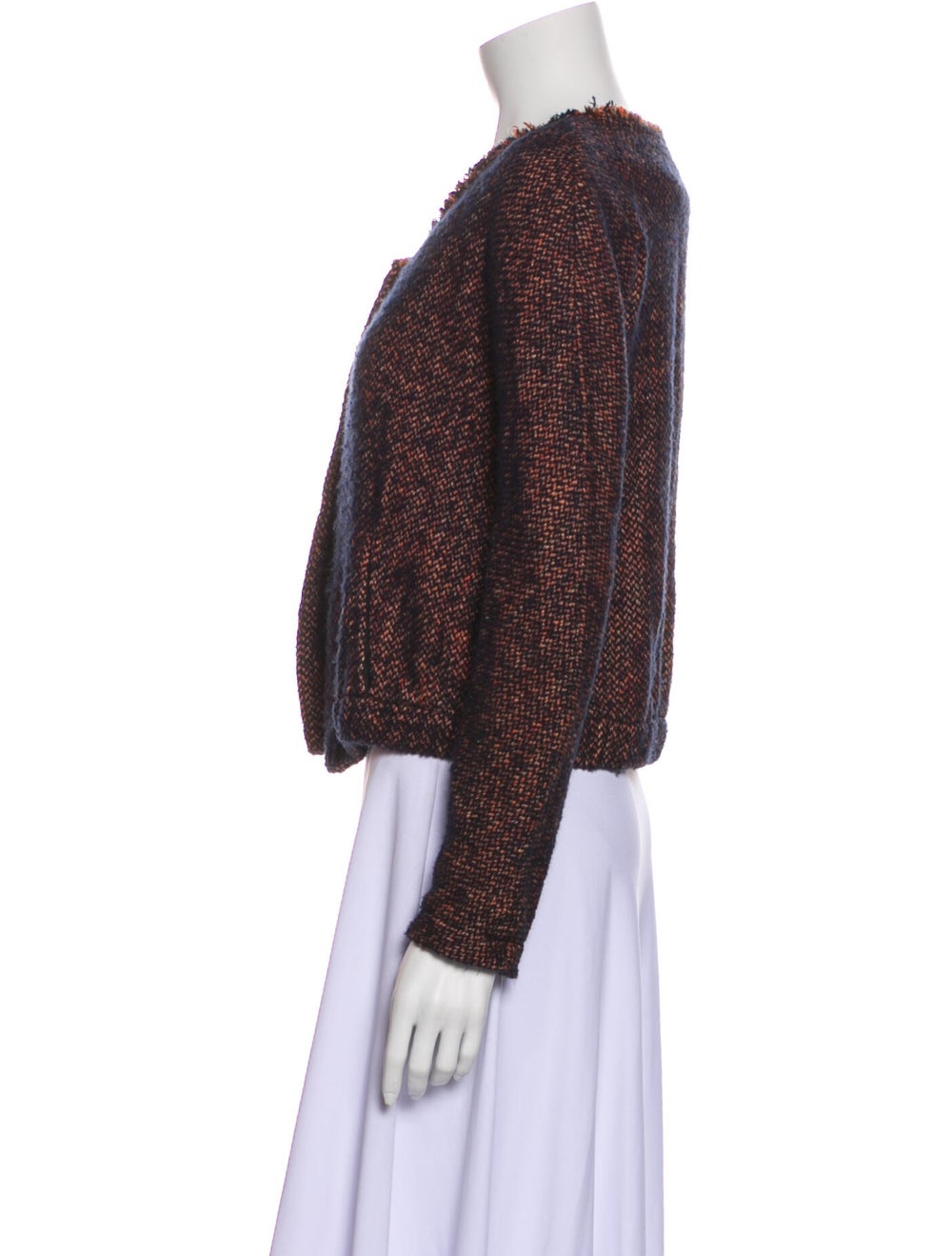 Humanoid Tweed Pattern Evening Jacket - image 2
