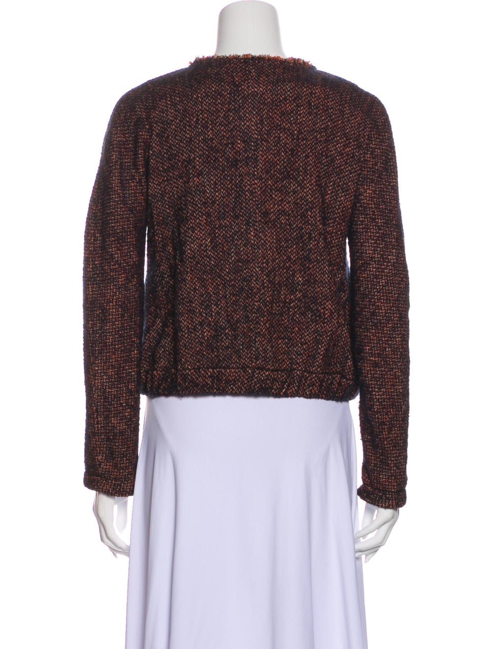 Humanoid Tweed Pattern Evening Jacket - image 3