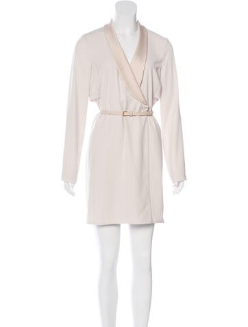 Halston Heritage Belted Wrap Dress w/ Tags