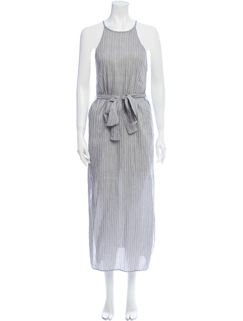 Halston Heritage Halterneck Long Dress