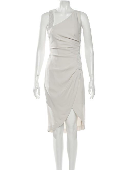 Halston Heritage Sleeveless Midi Dress
