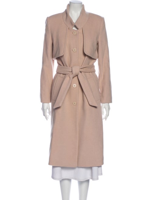 Halston Heritage Trench Coat Pink