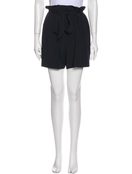 Halston Heritage Mini Shorts Blue
