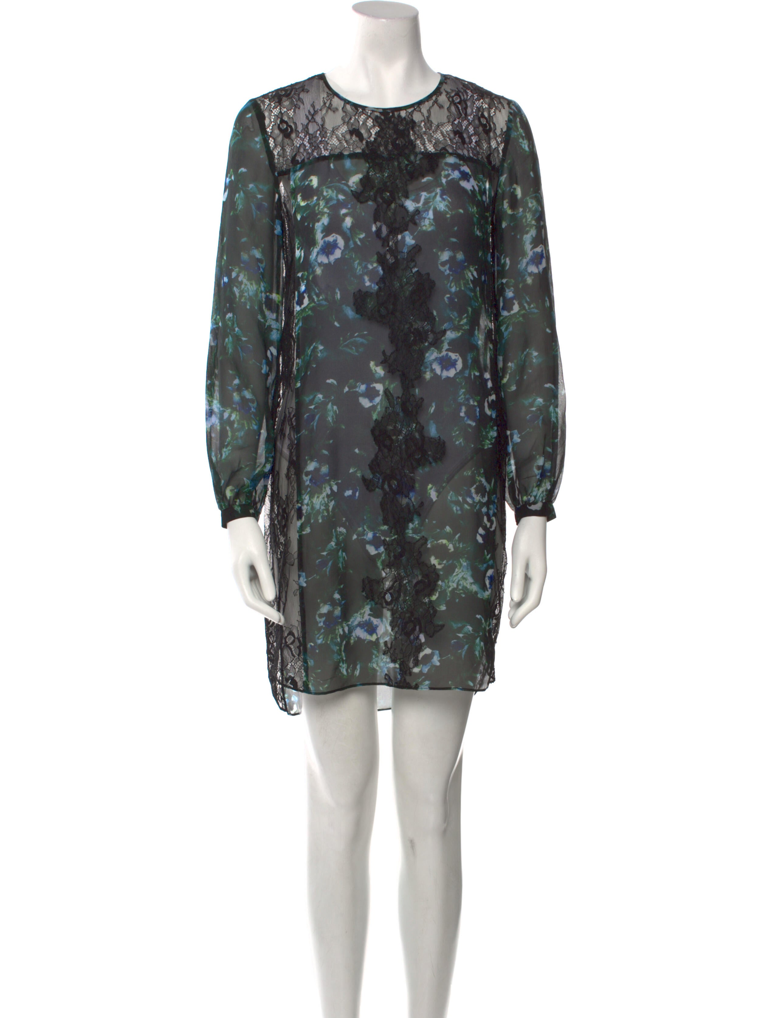 Halston Heritage Silk Mini Dress w/ Tags