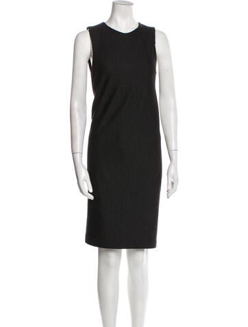 Halston Heritage Dresses Virgin Wool Knee-Length Dress US 6 | M