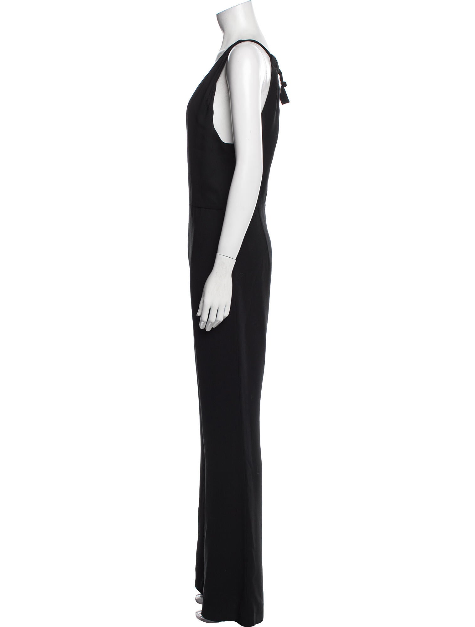 Halston Heritage V-Neck Jumpsuit