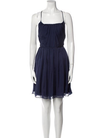 Halston Heritage Dresses Silk Mini Dress S