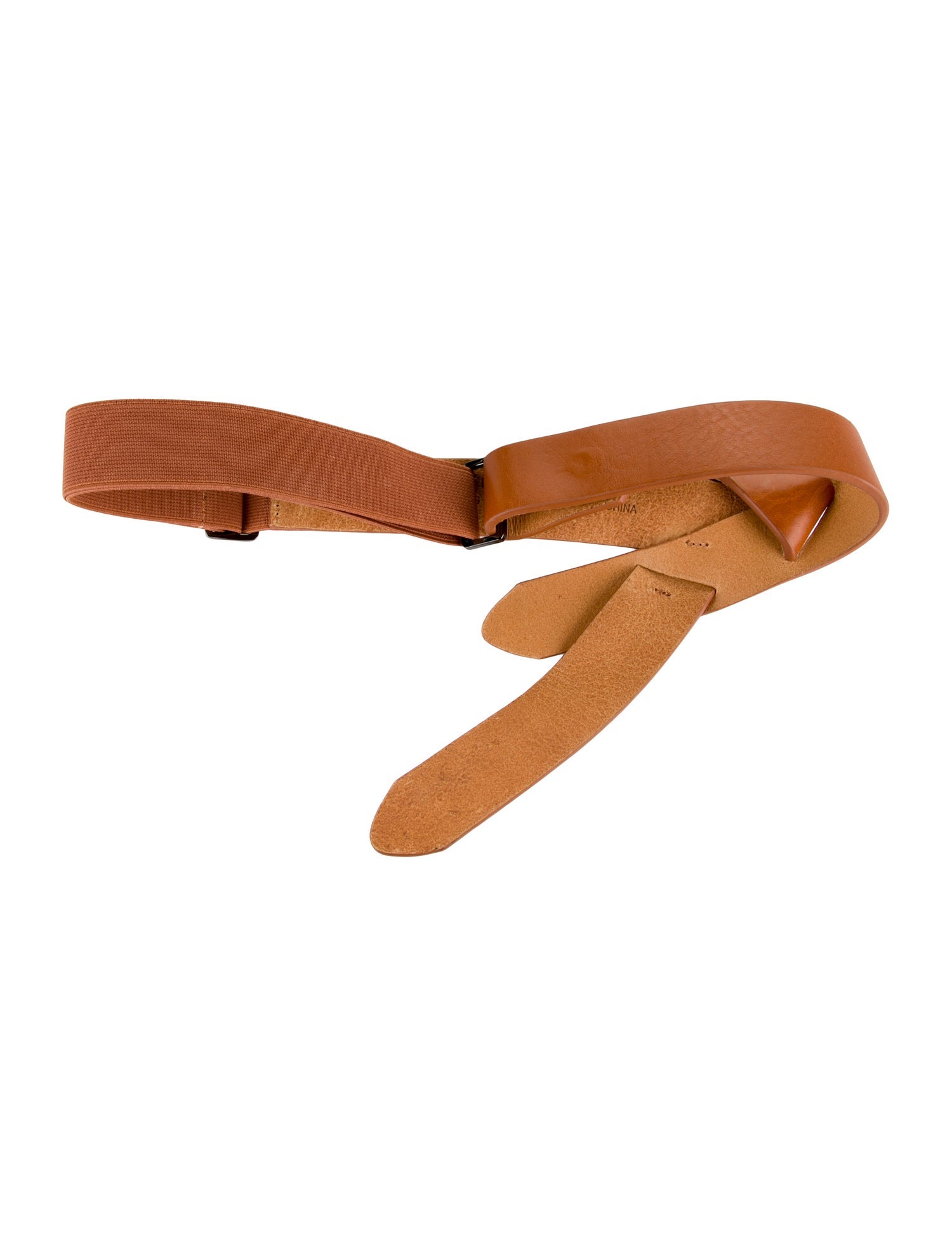 Halston Heritage Skinny Leather Belt Kit