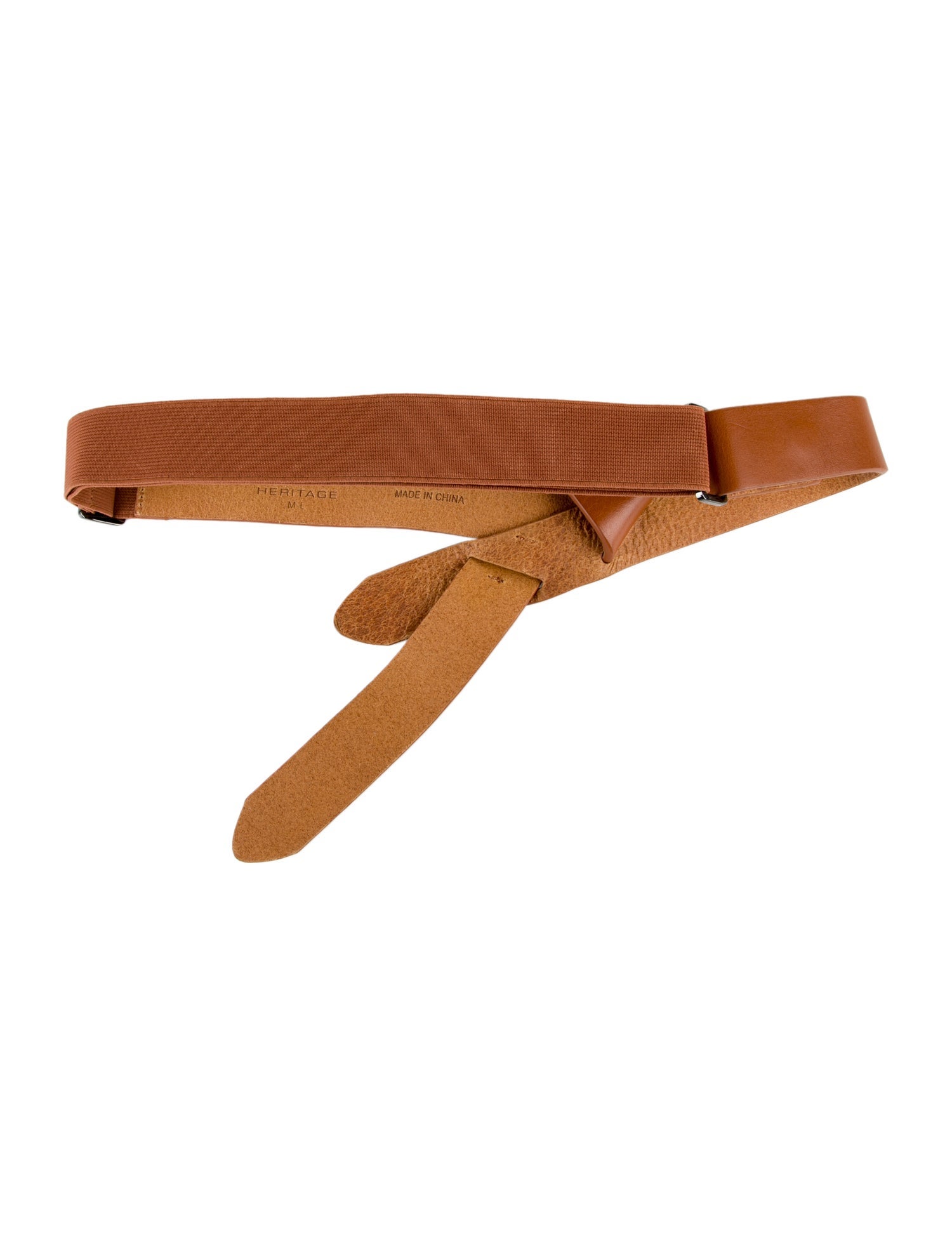 Halston Heritage Skinny Leather Belt Kit