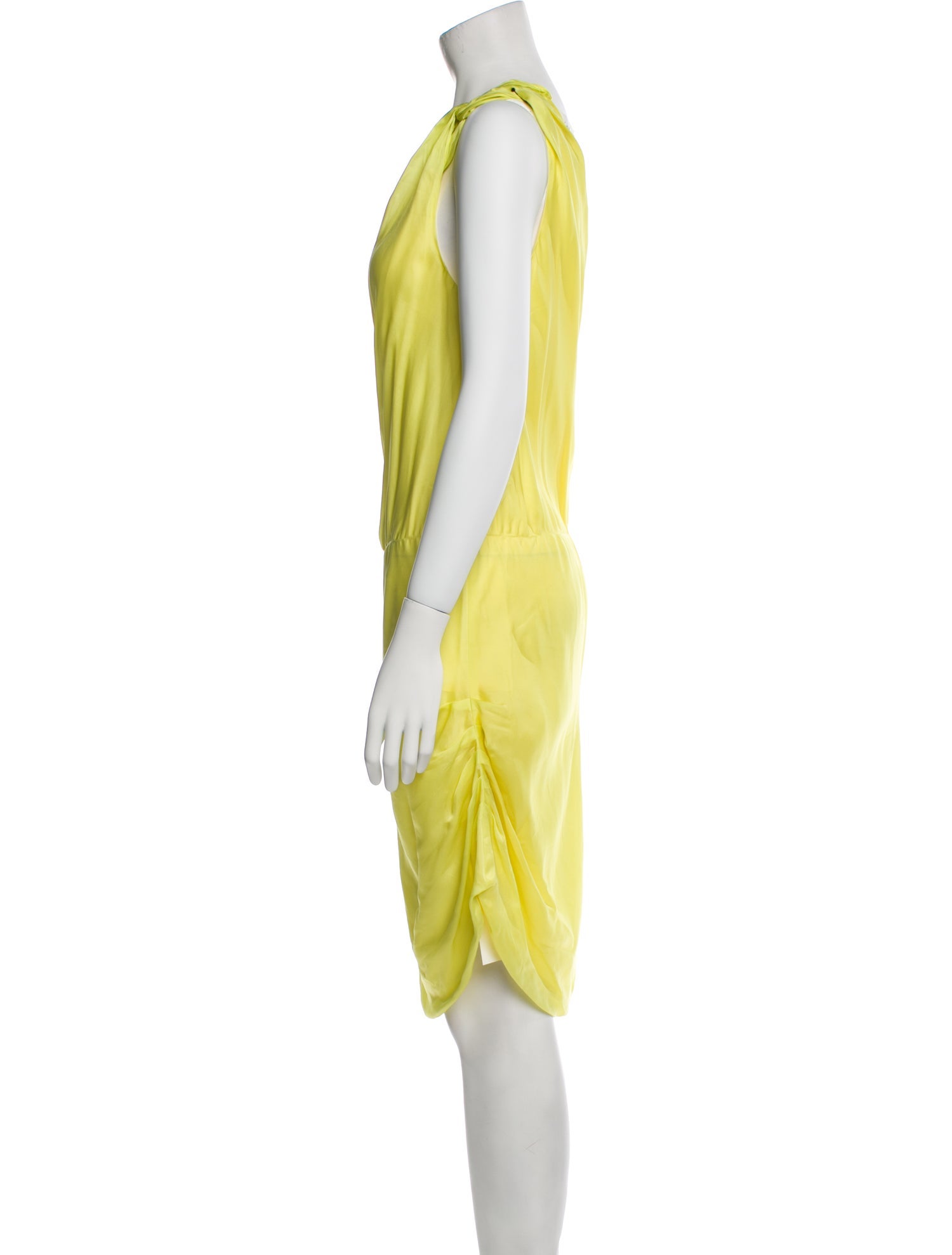 Halston Heritage Silk Knee-Length Dress