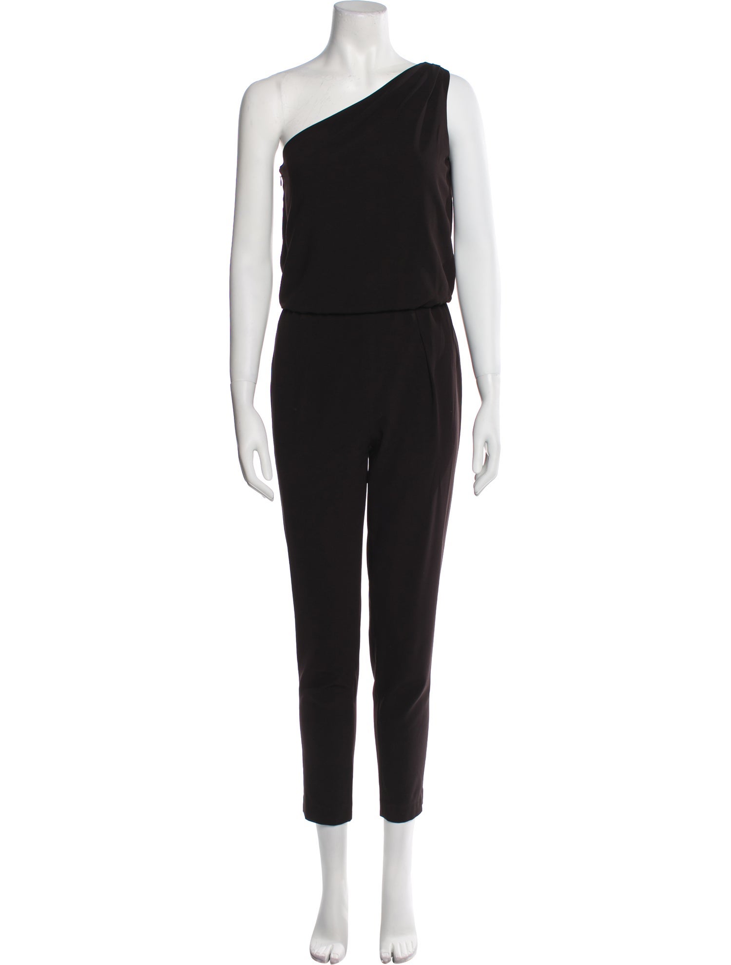 Halston Heritage One-Shoulder Jumpsuit