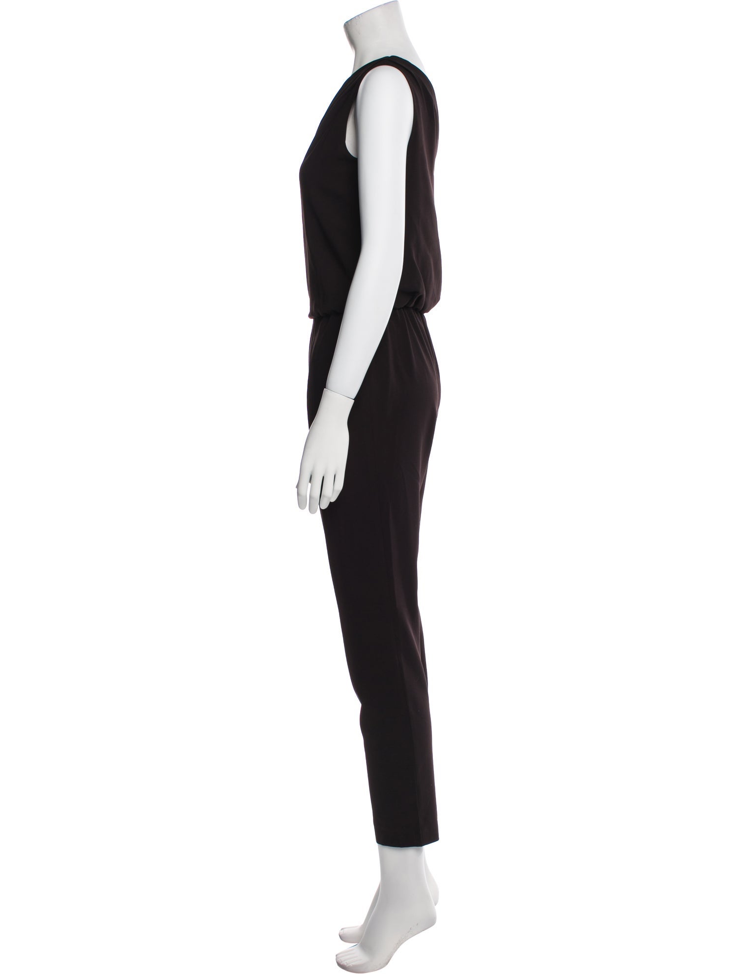 Halston Heritage One-Shoulder Jumpsuit