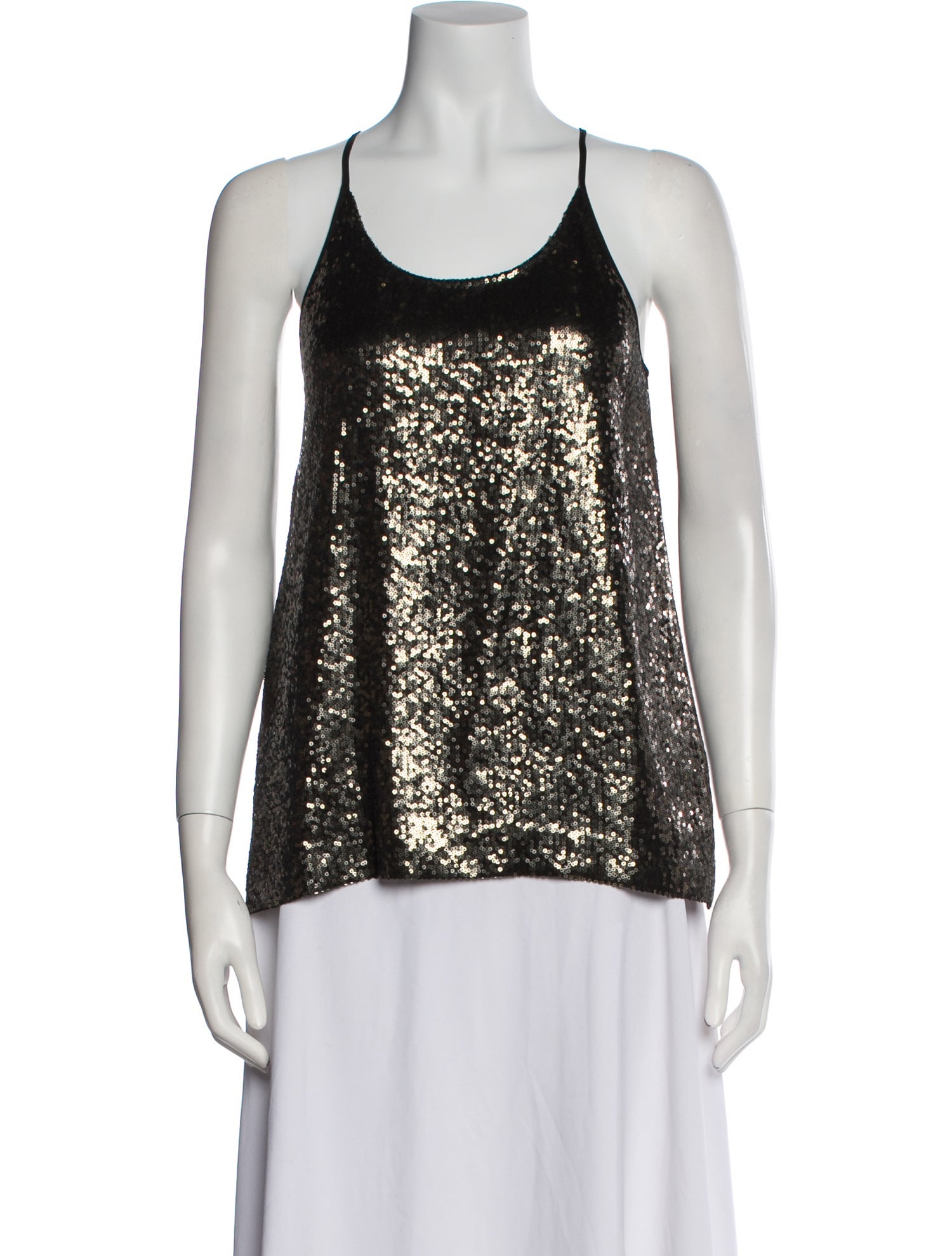 H by Halston Scoop Neck Sleeveless Top