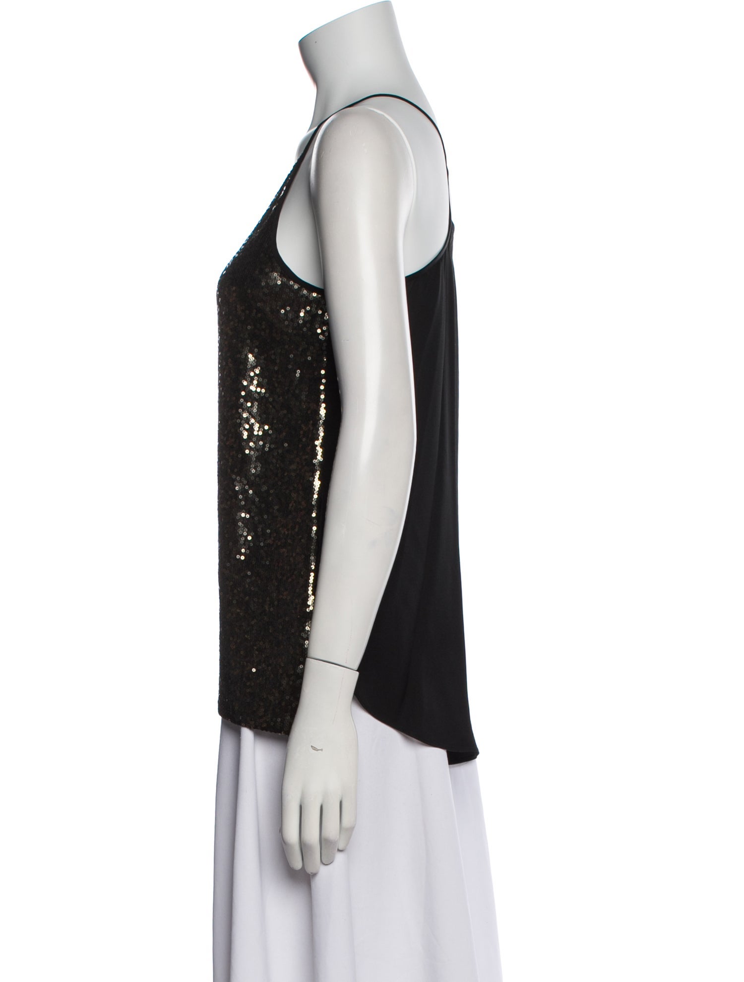 H by Halston Scoop Neck Sleeveless Top