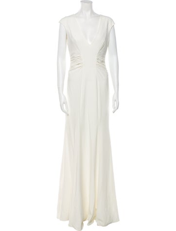 Halston Heritage Dresses V-Neck Long Dress US 4 | S