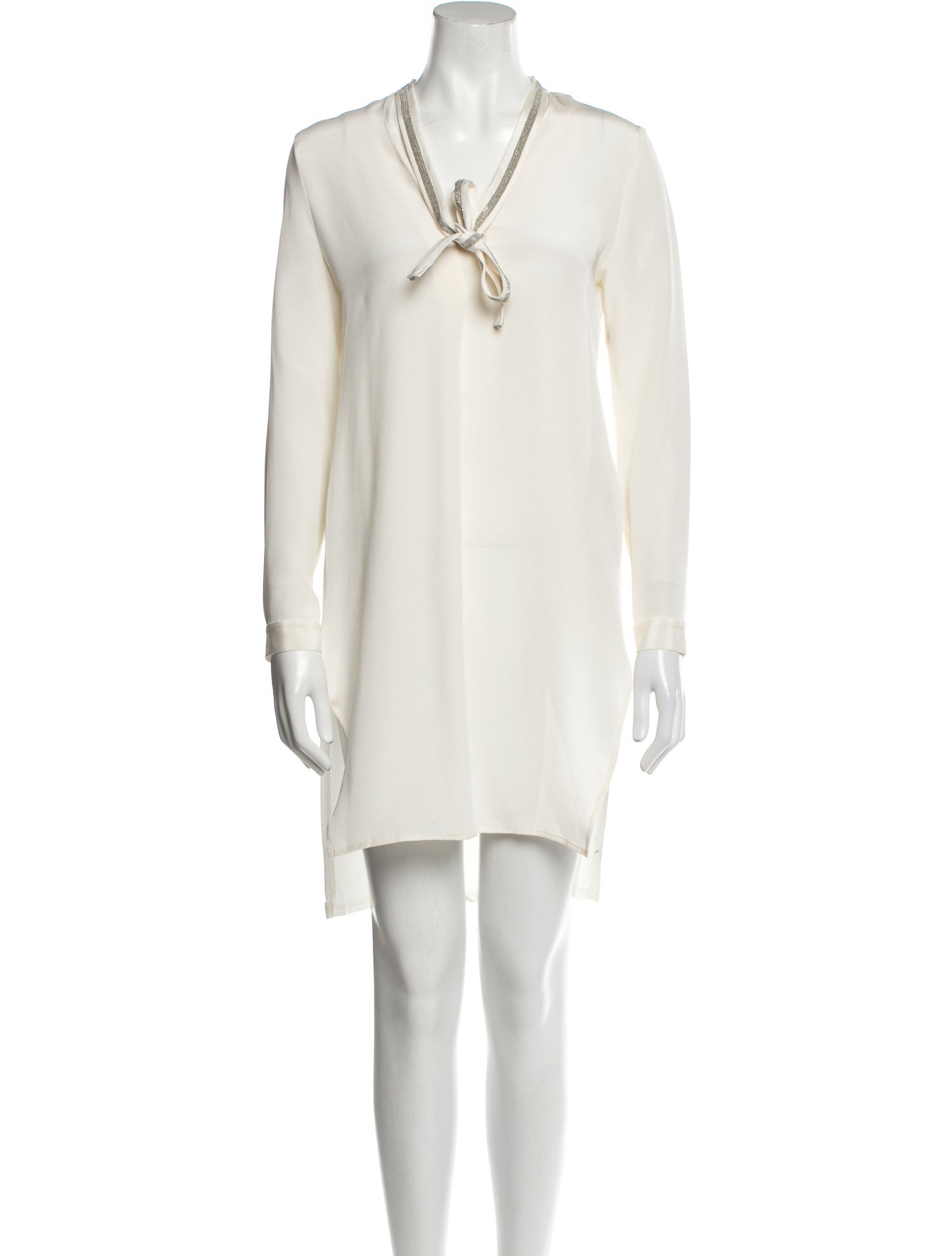 Halston Heritage Silk Mini Dress