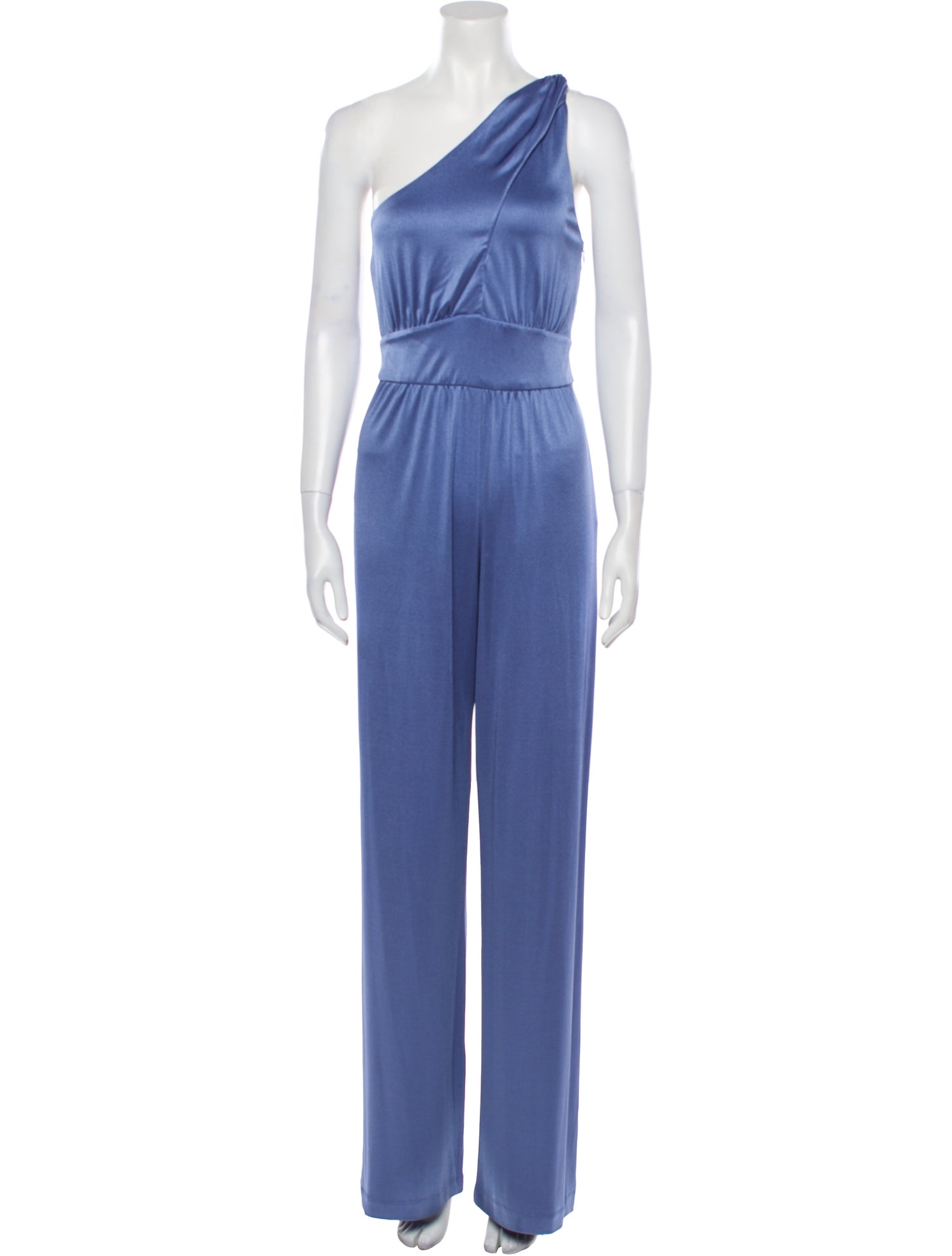 Halston Heritage One-Shoulder Jumpsuit
