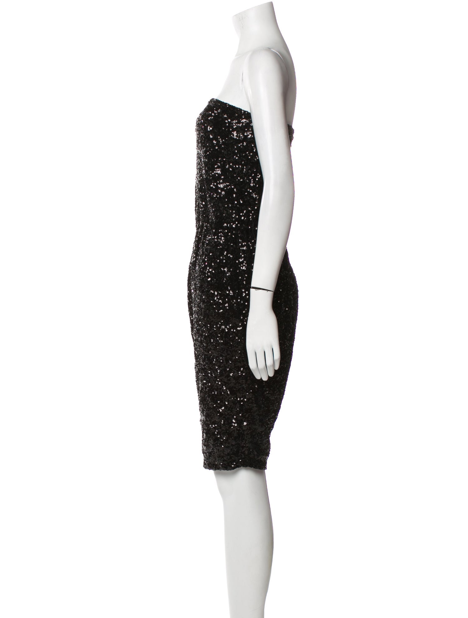 Halston Heritage Nylon Strapless Romper w/ Tags