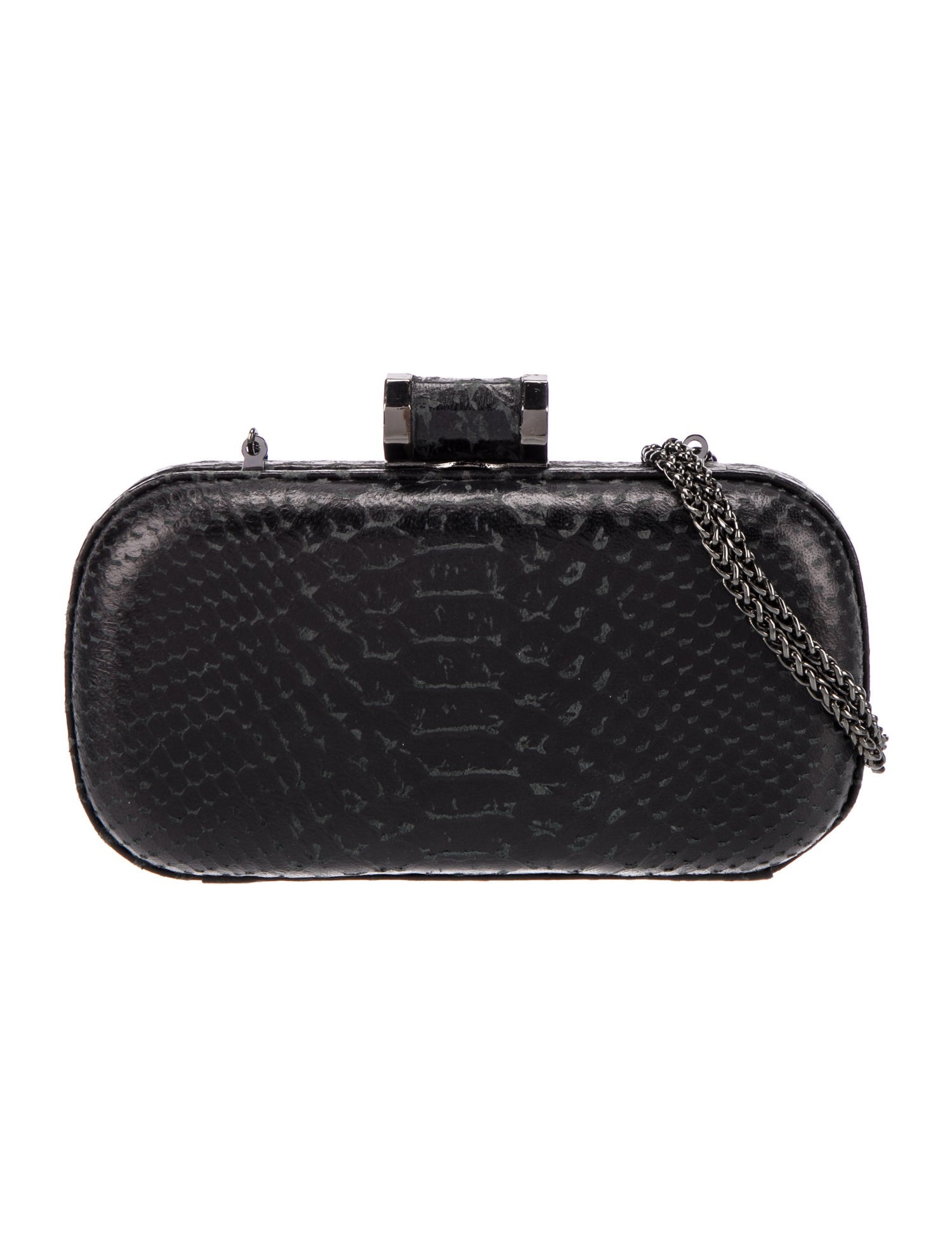 Halston Heritage Leather Minaudière