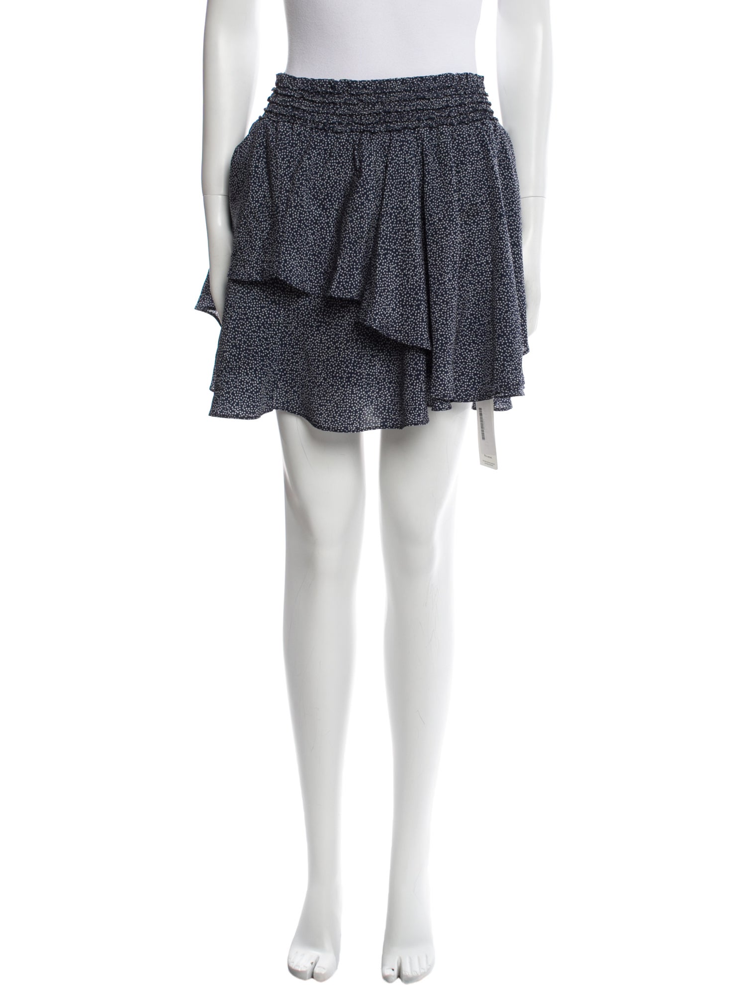 Halston Heritage Silk Mini Skirt