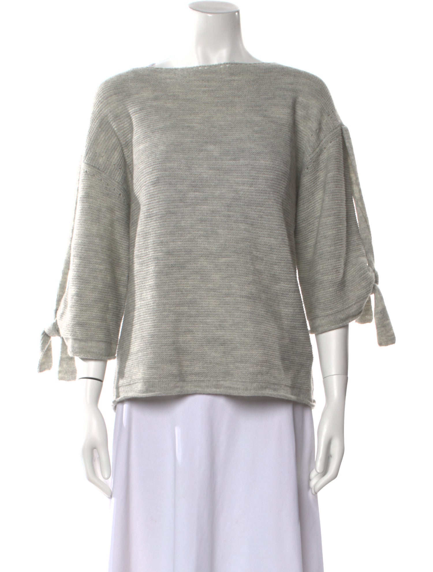 Halston Heritage Bateau Neckline Sweater