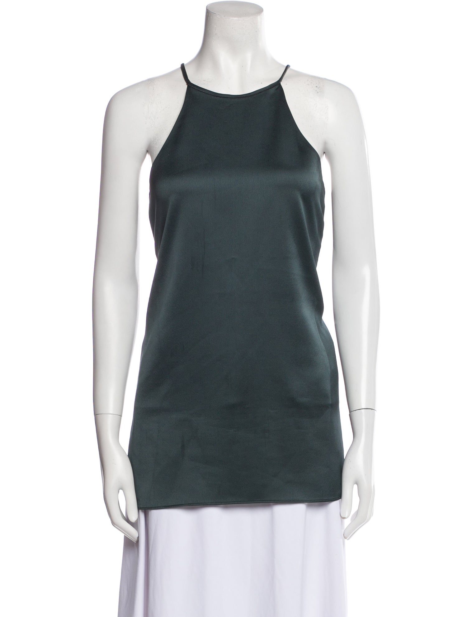 Halston Heritage Halterneck Sleeveless Top