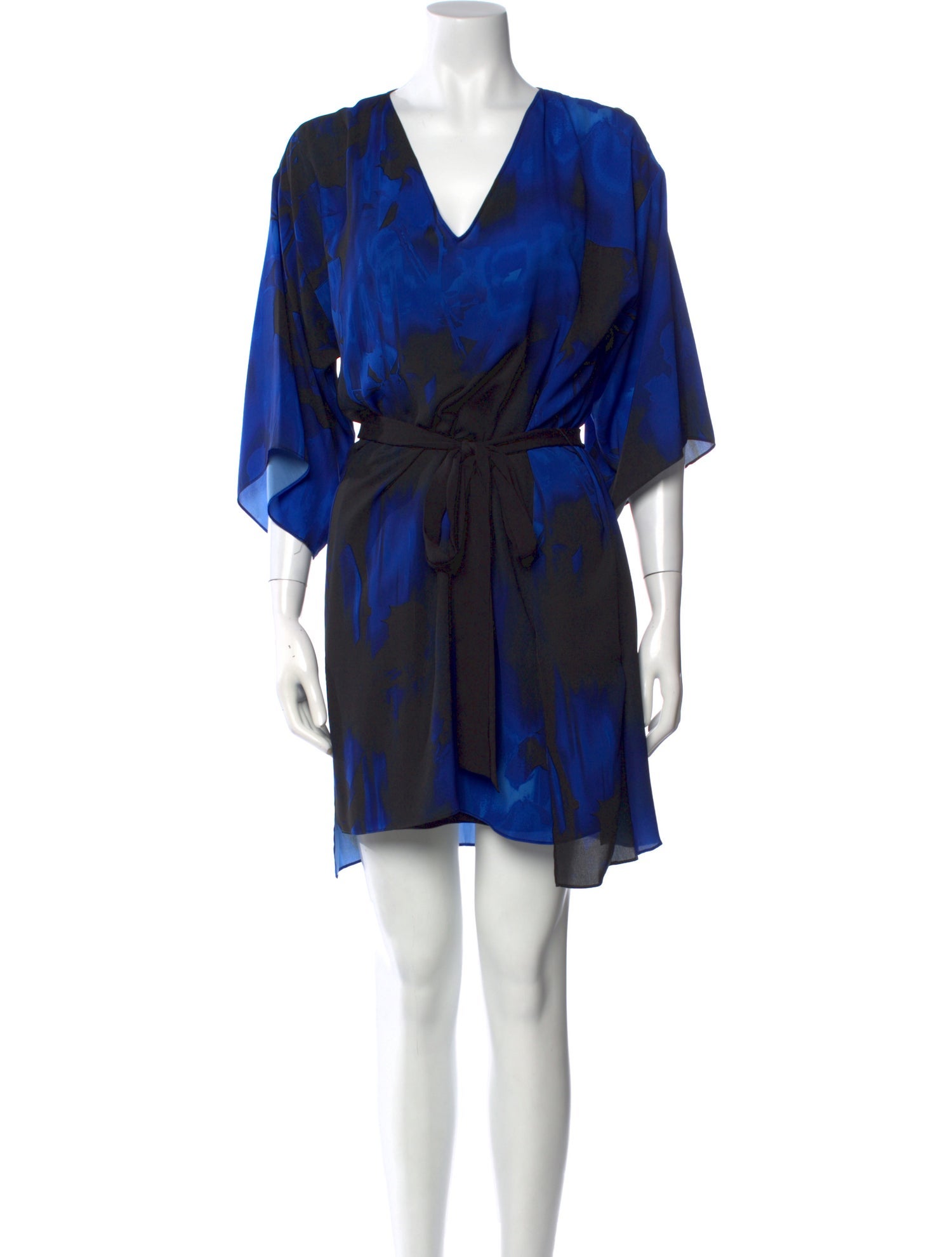 Halston Heritage Printed Mini Dress