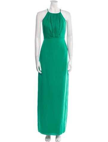 Halston Heritage Dresses Halterneck Long Dress XS