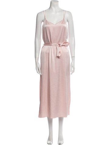 Halston Heritage Dresses V-Neck Long Dress S