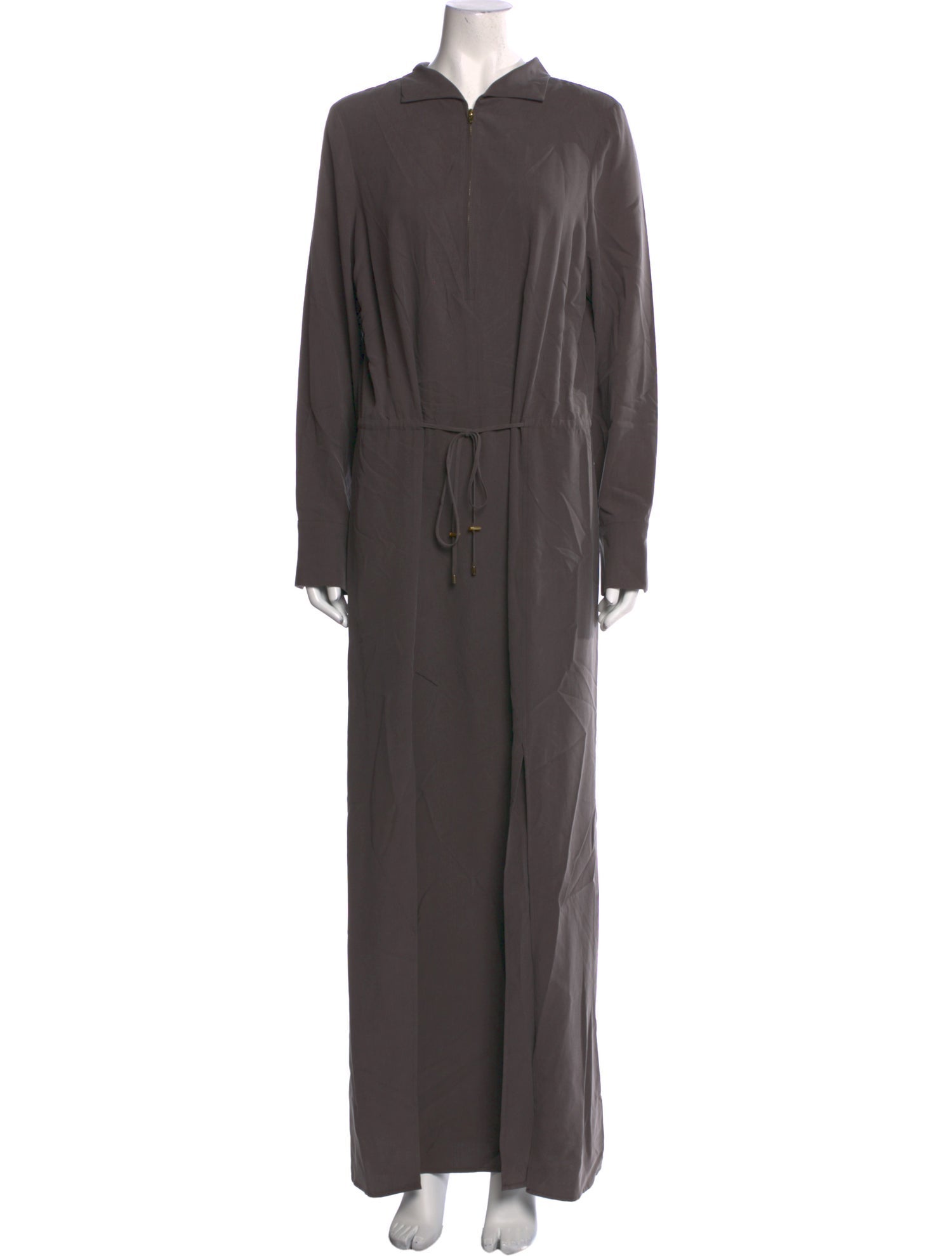 Halston Heritage Silk Long Dress