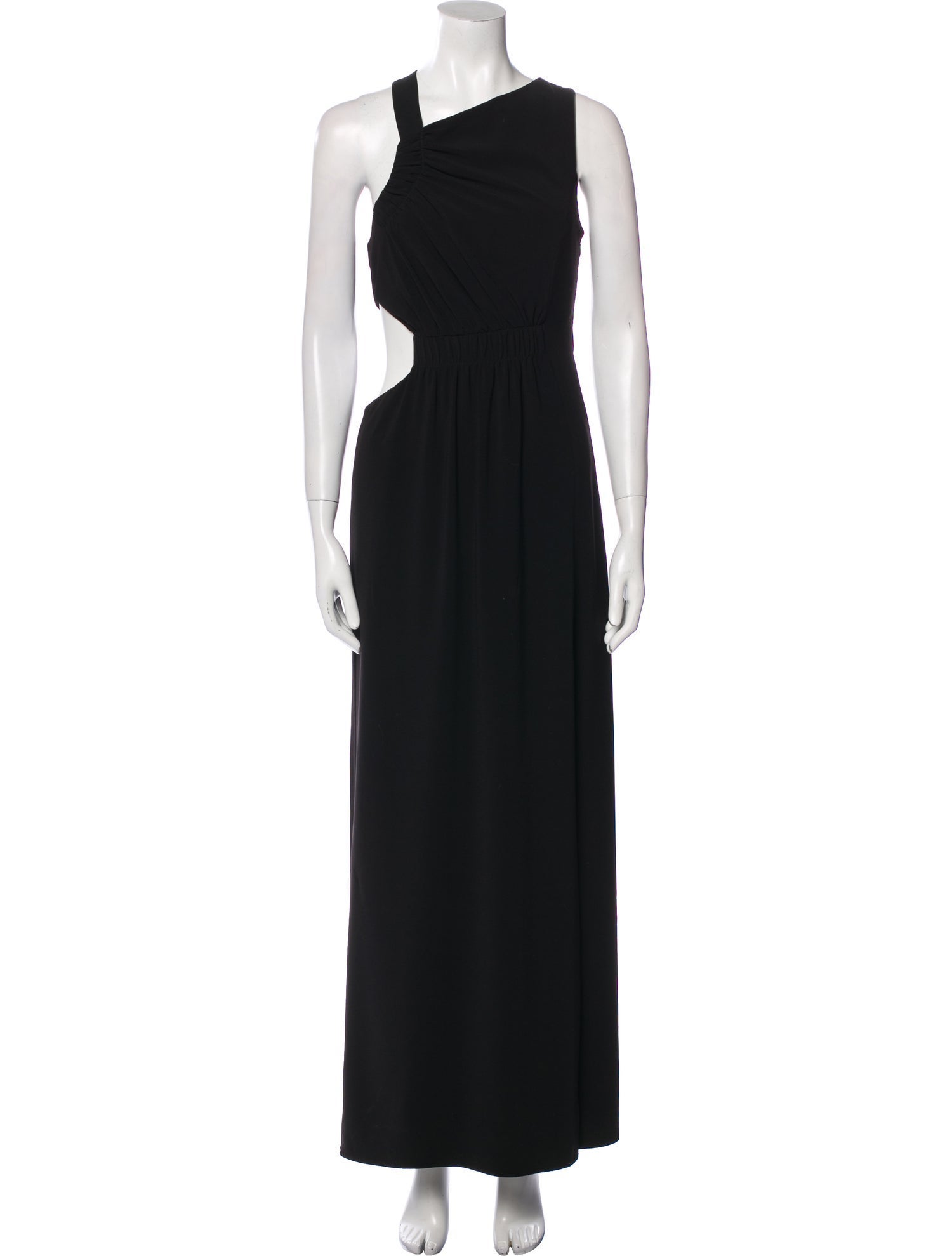 Halston Heritage Asymmetrical Long Dress