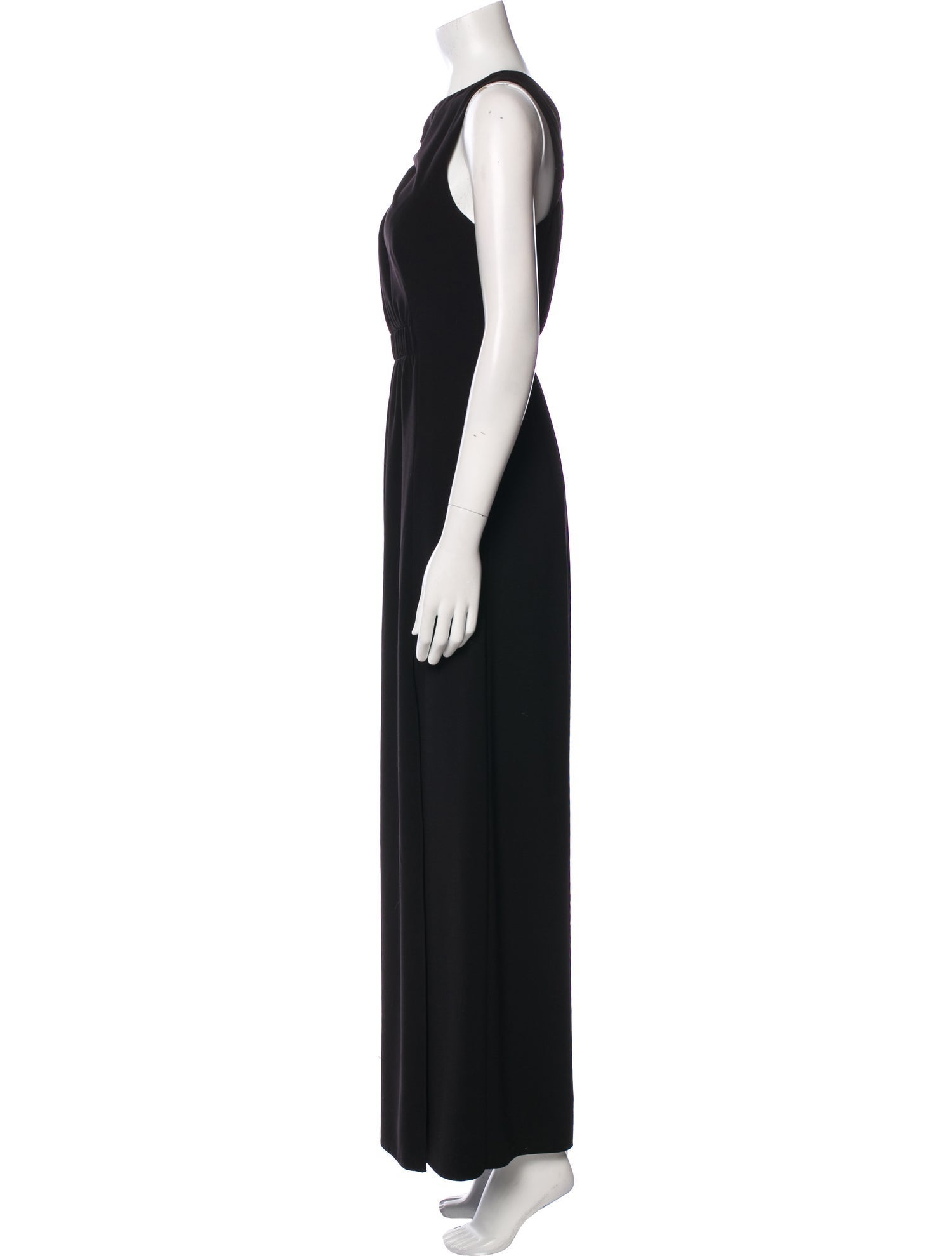 Halston Heritage Asymmetrical Long Dress