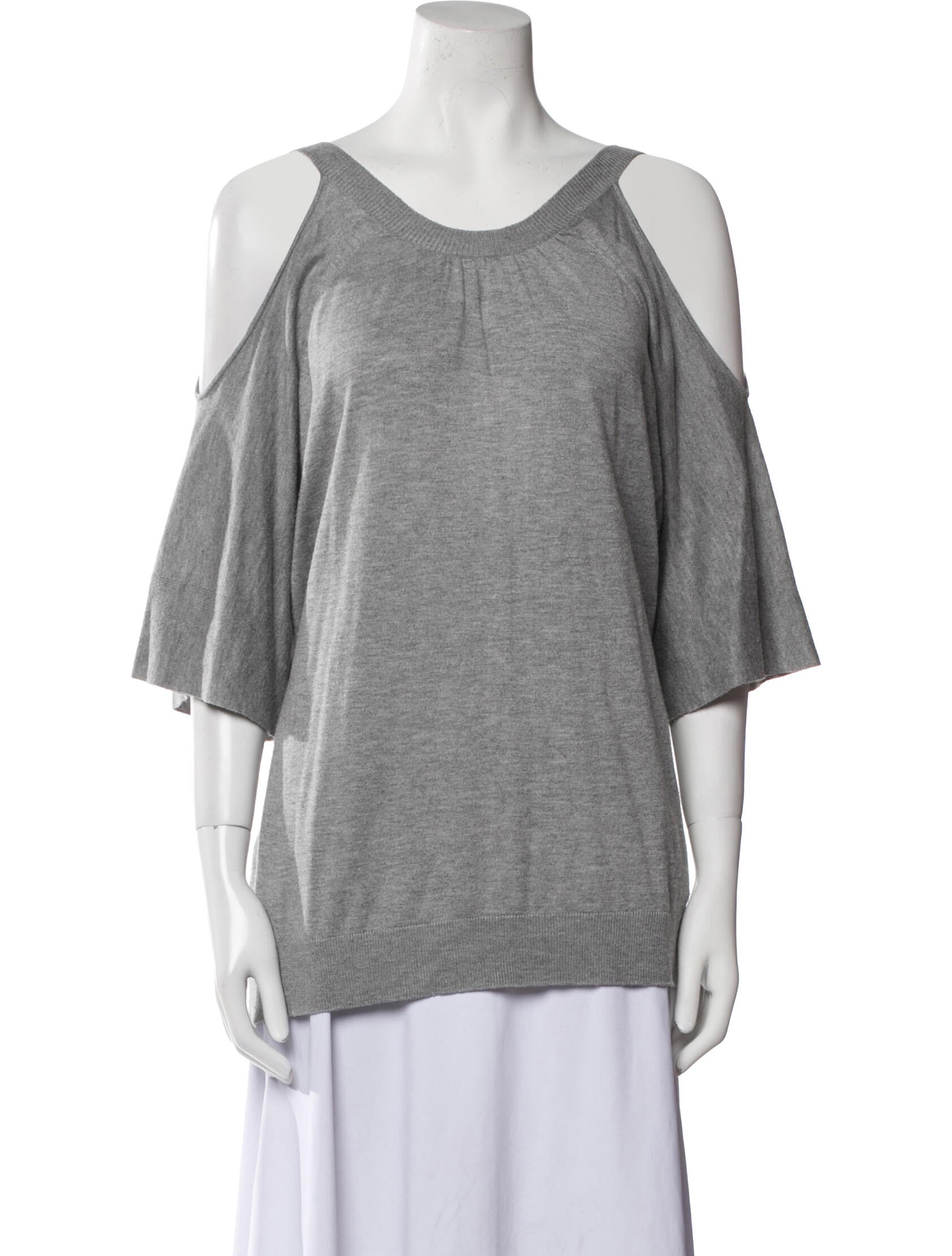 Halston Heritage Scoop Neck Sweater