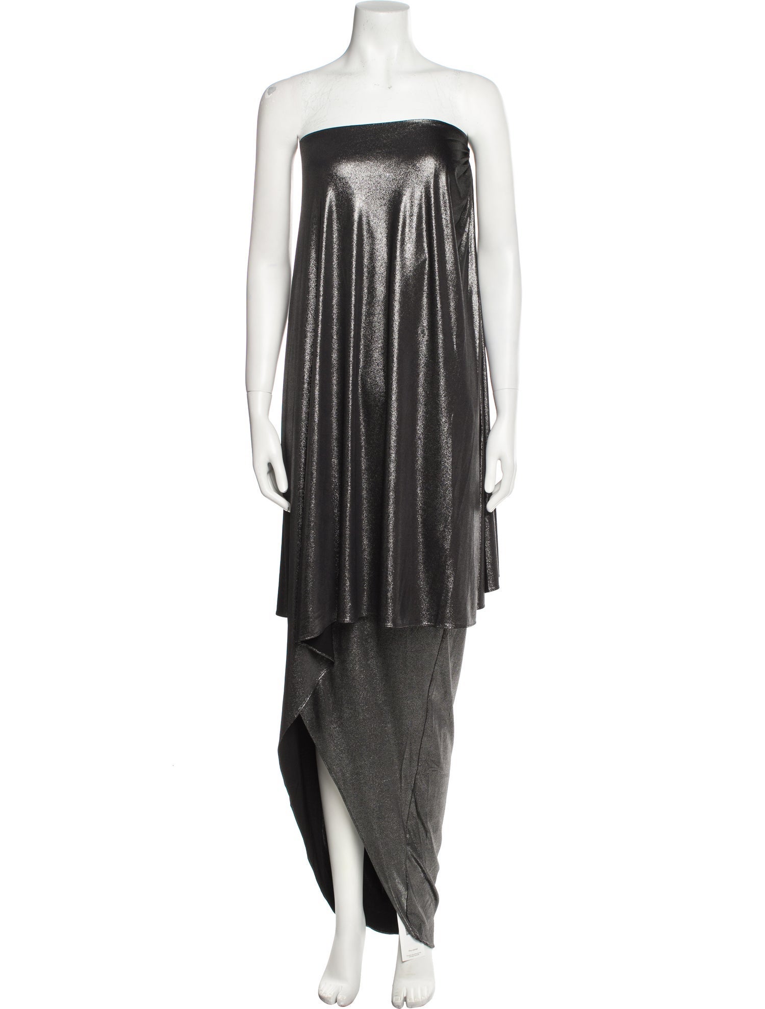 Halston Heritage Strapless Mini Dress