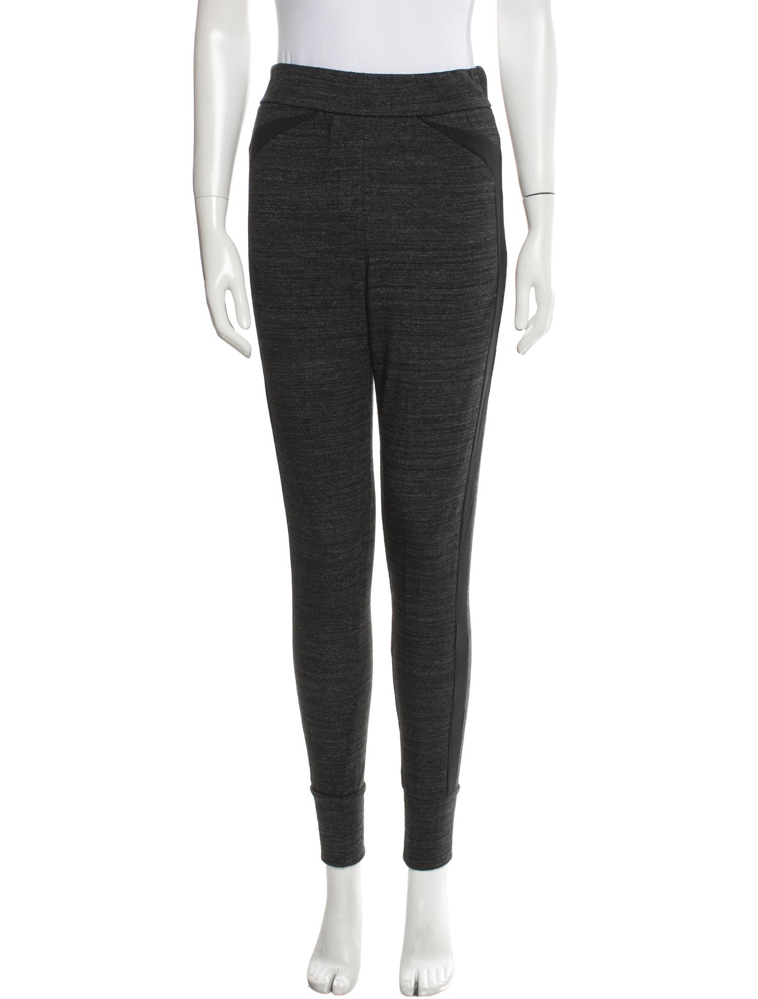 Halston Heritage Pleated Accents Sweatpants