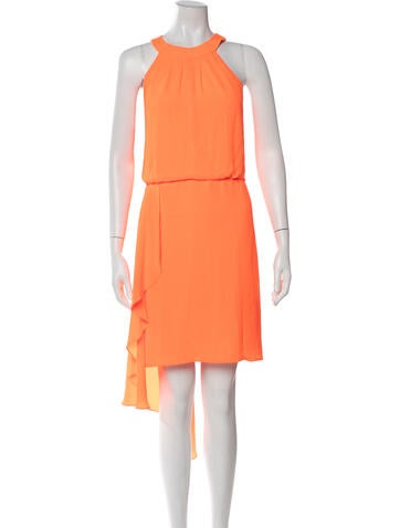 Halston Heritage Dresses Crew Neck Long Dress XL