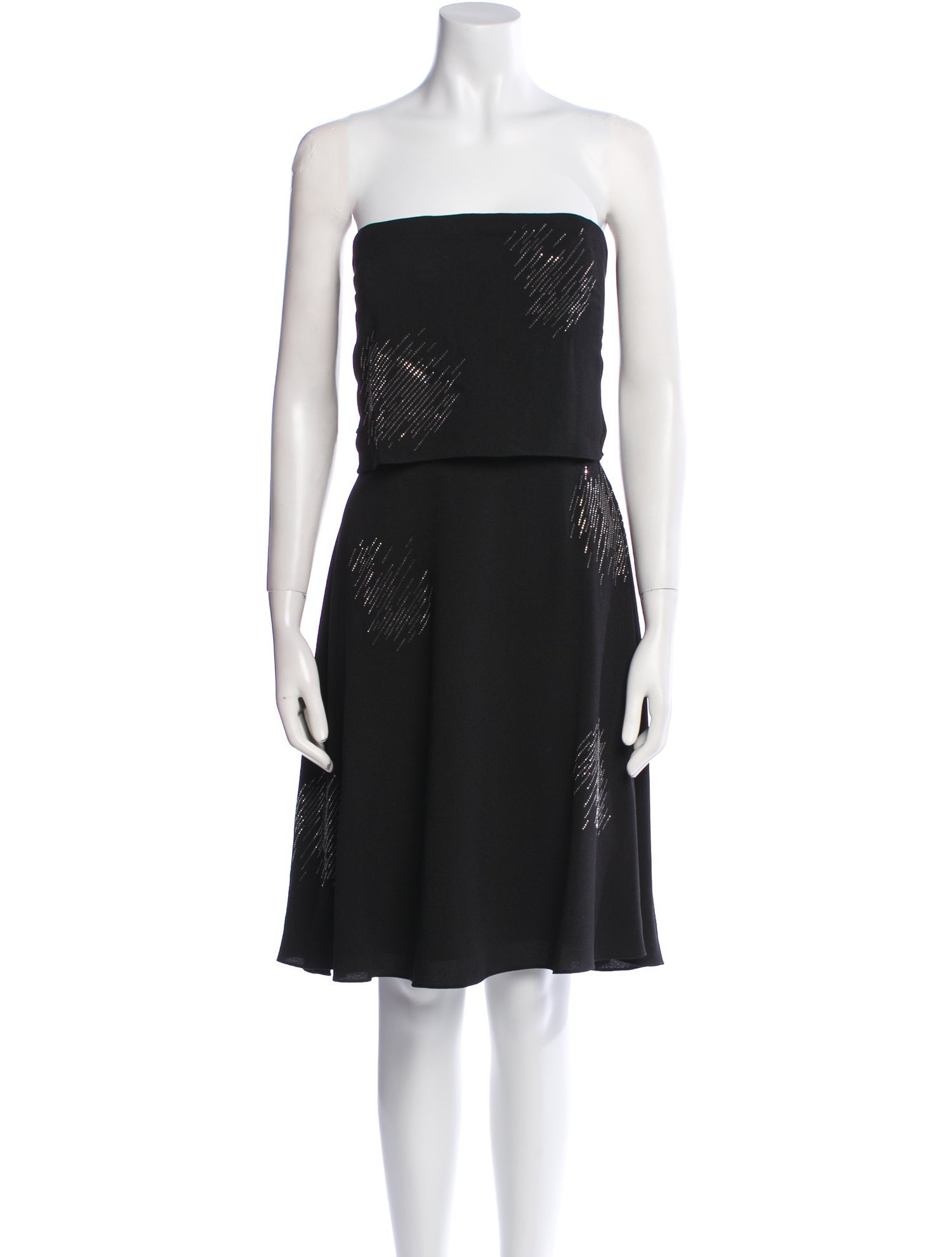 Halston Heritage Strapless Mini Dress w/ Tags