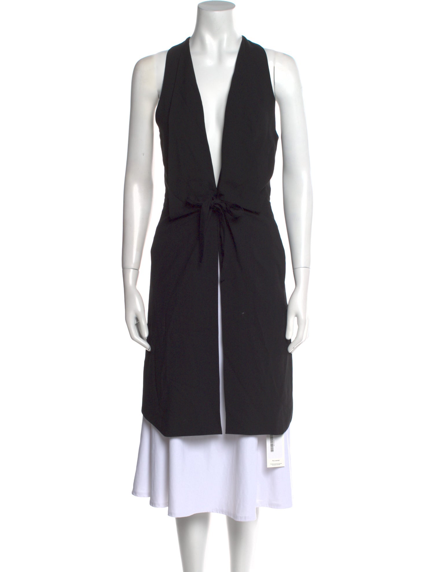 Halston Heritage V-Neck Sleeveless Tunic w/ Tags