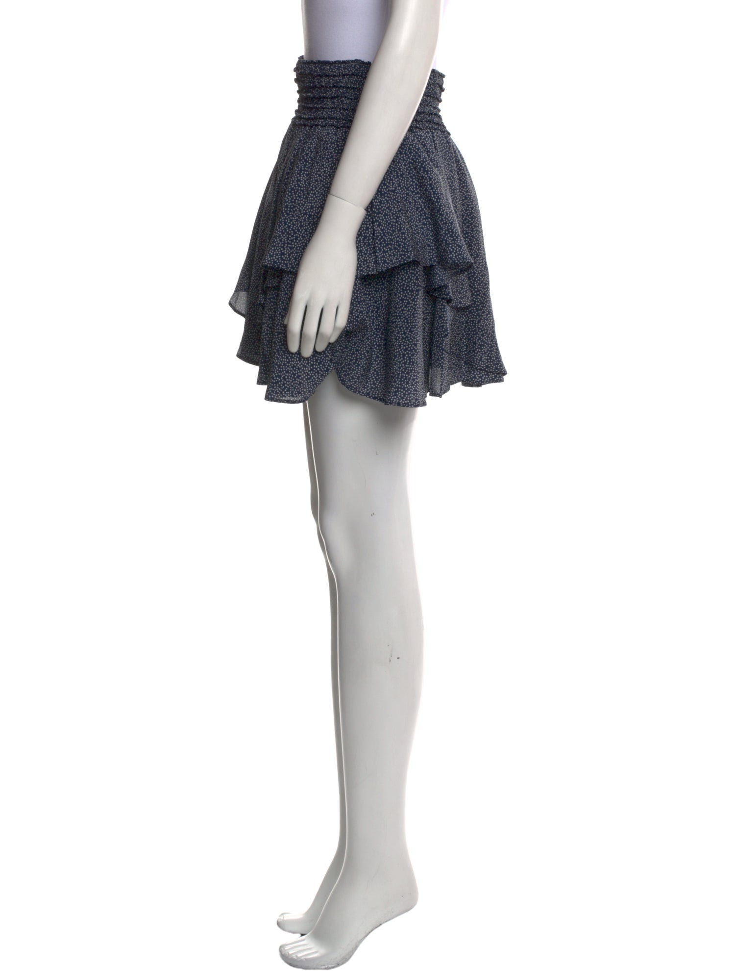 Halston Heritage Silk Mini Skirt w/ Tags