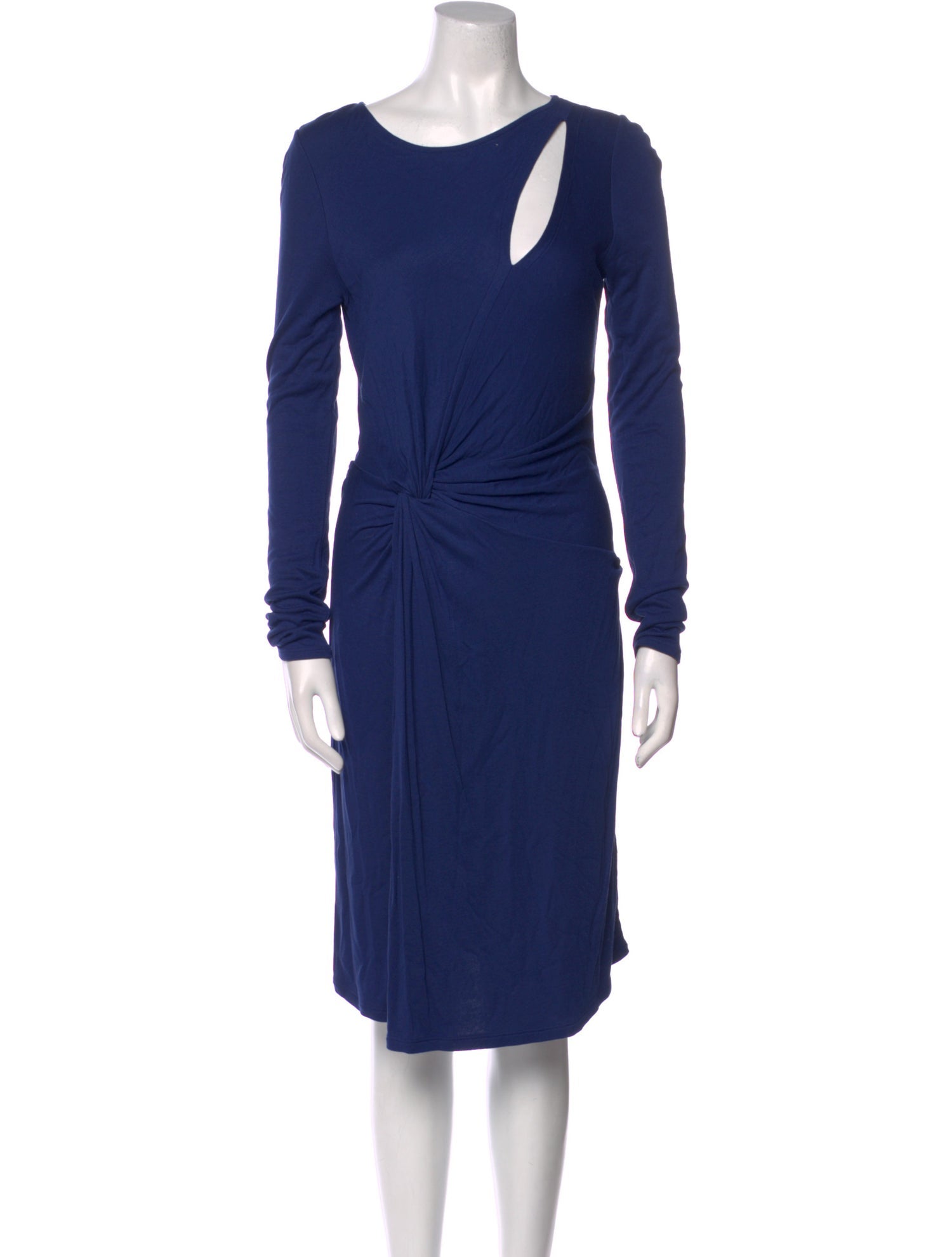 Halston Heritage Bateau Neckline Knee-Length Dress w/ Tags