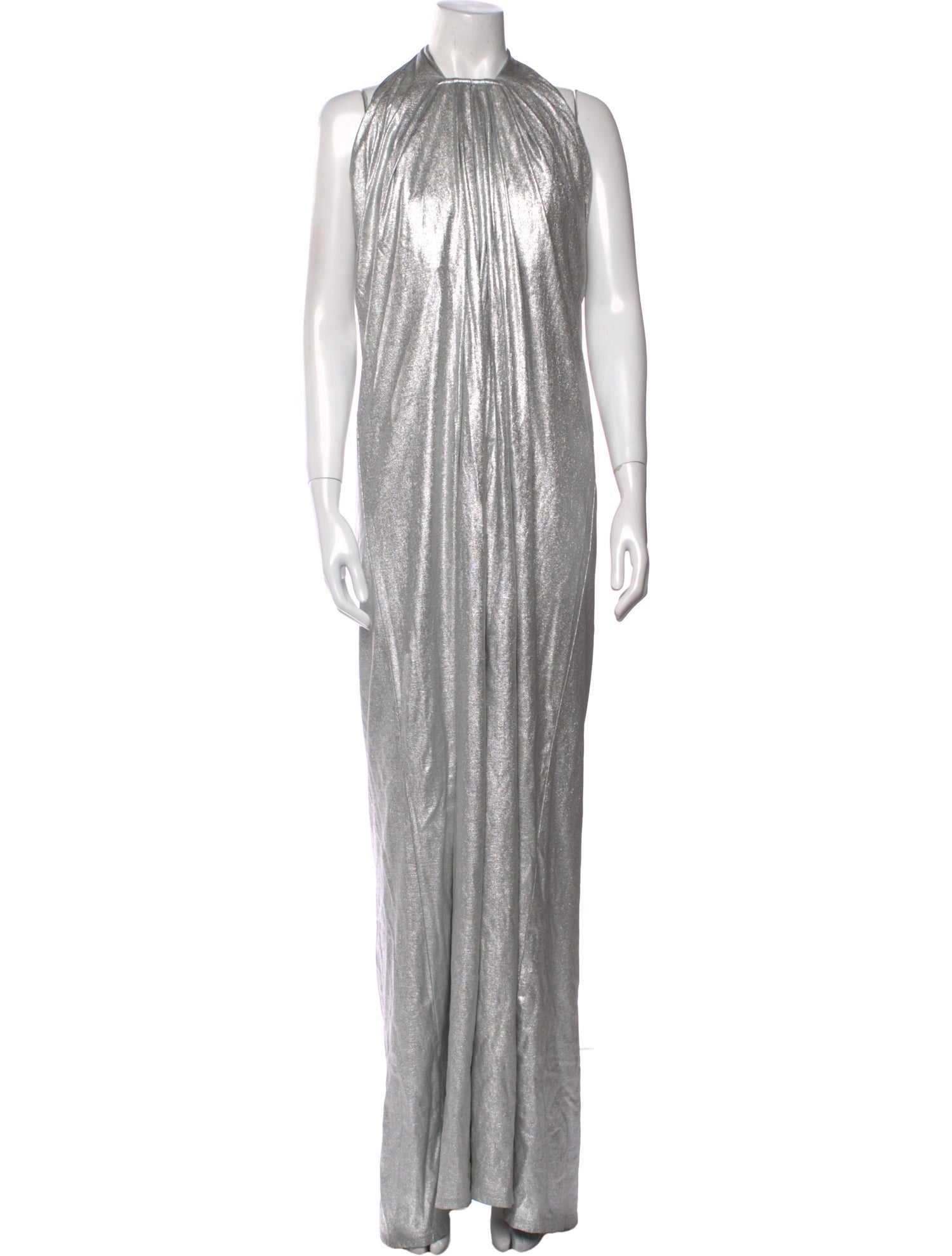 Halston Heritage Halterneck Long Dress