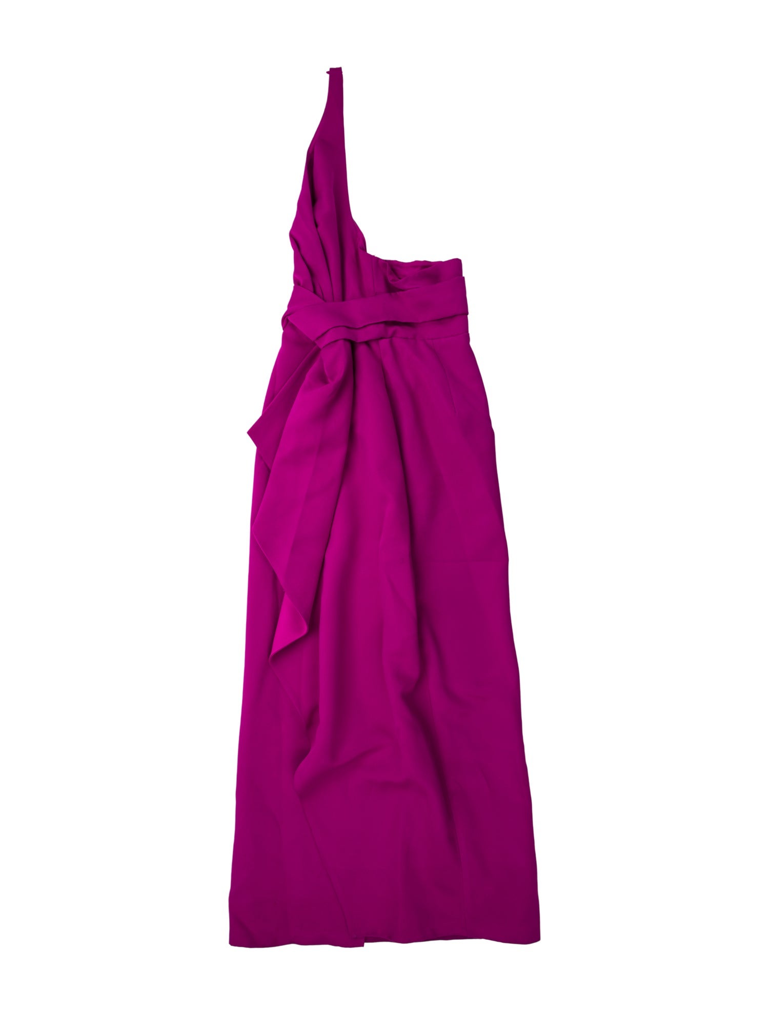 Halston Heritage Cowl Neck Long Dress