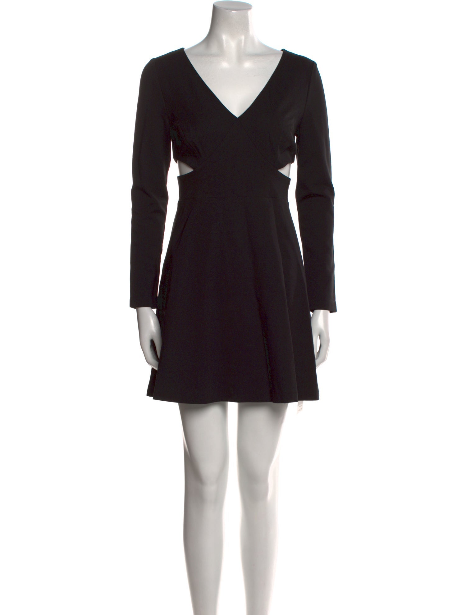 Halston Heritage V-Neck Mini Dress w/ Tags