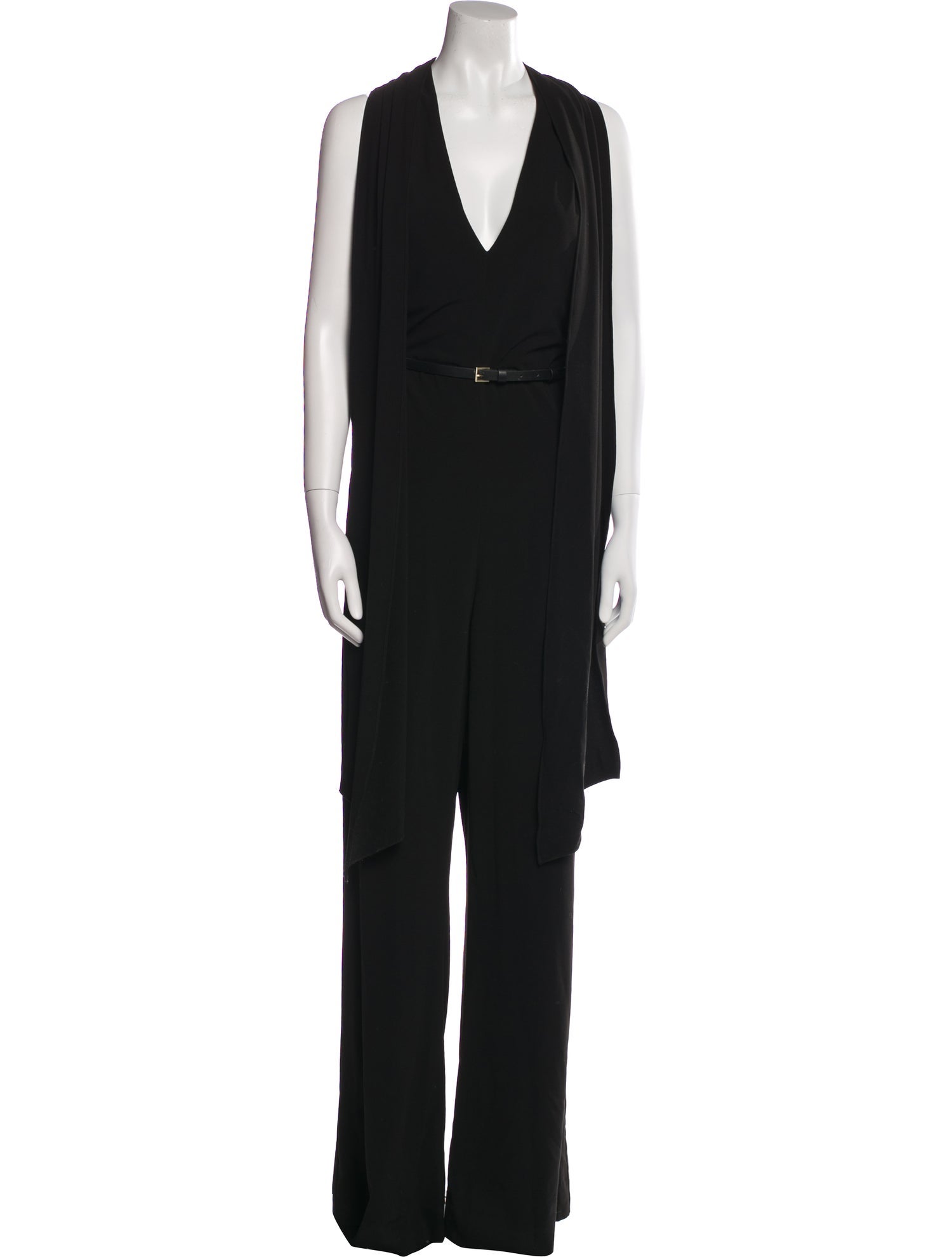 Halston Heritage V-Neck Jumpsuit w/ Tags