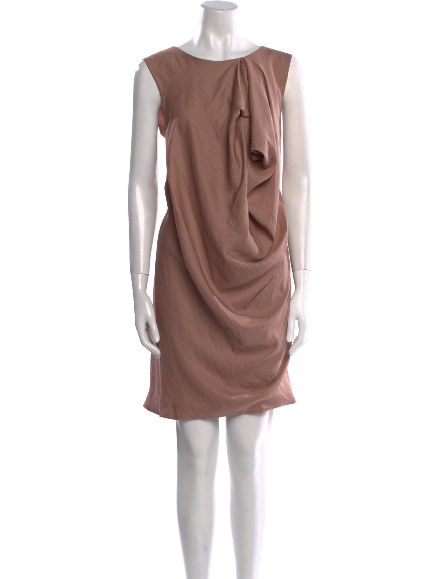Halston Heritage Bateau Neckline Mini Dress w/ Tags