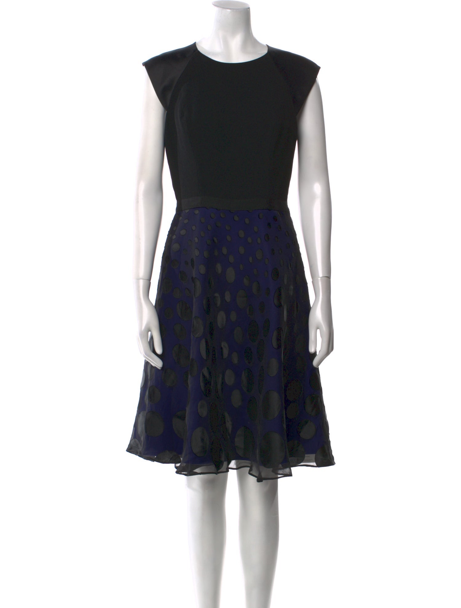 Halston Heritage Printed Knee-Length Dress